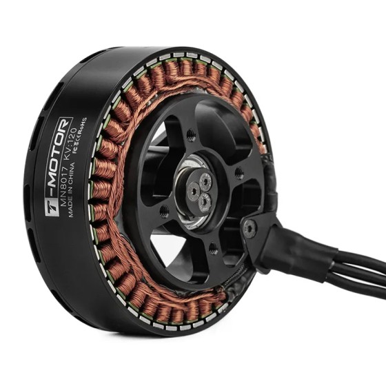 T-MOTOR Antigravity MN8017 KV120 Factory Directly Sale Outrunner Bldc Multicopter Power Brushless Motor